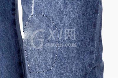 Photoshop修复破洞牛仔裤的操作方法截图