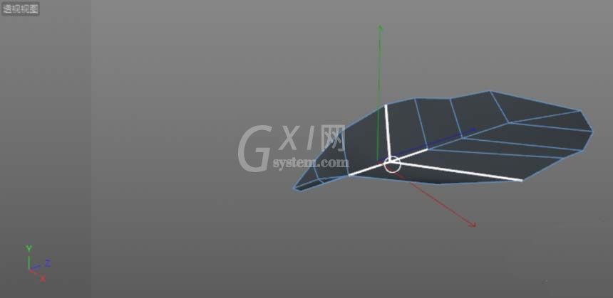 C4D设计一片绿色叶子的方法步骤截图