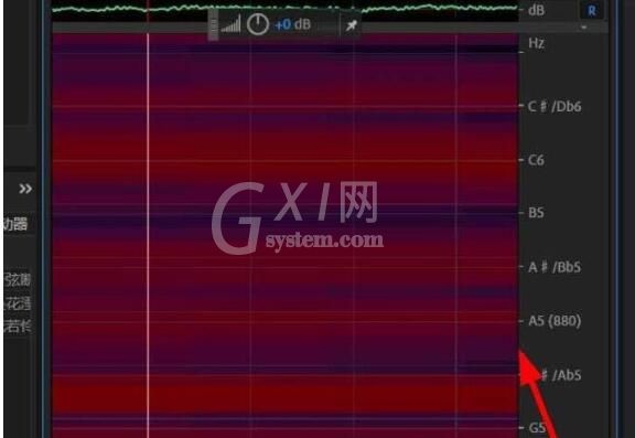 Audition高音频谱的设置方法截图