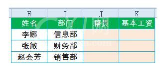 Excel中使用高级筛选实现多个条件的查询的方法截图