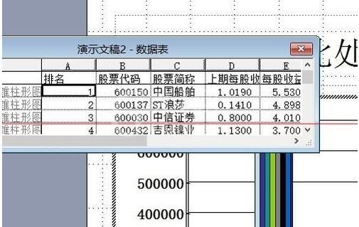 PPT文档中excel表格的导入方法截图