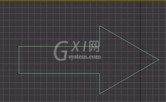 3Ds MAX绘制箭头的操作流程截图