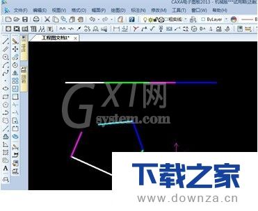 CAXA多线段怎么合并和闭合?CAXA多线段的合并和闭合的详细教程截图