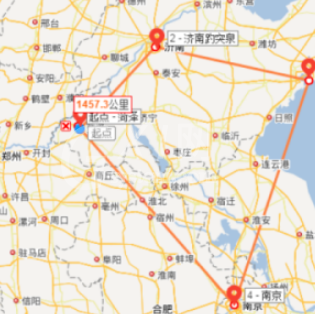 百度地图如何制作多地点路线图?百度地图制作多地点路线图方法截图