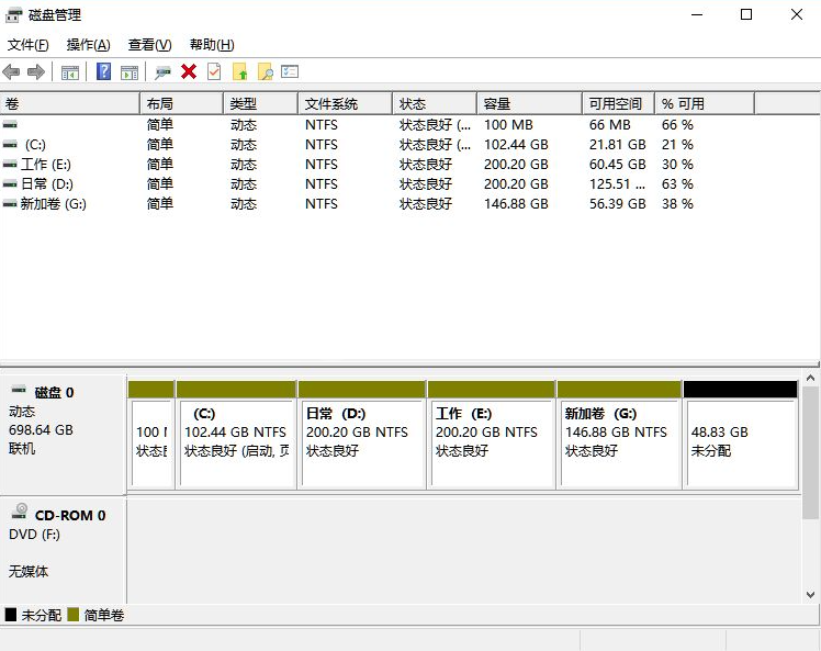 Win11电脑磁盘怎么分区?Win11电脑磁盘分区的方法截图