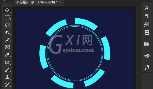 ps怎么为图形添加虚线描边?ps设计圆形虚线间隙边框技巧分享