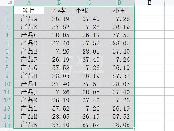 excel表格横的怎么转为竖的?excel表格横向弄成竖向教程