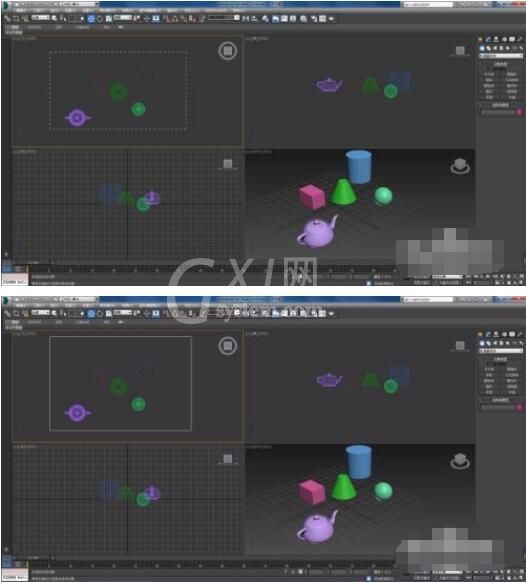 3dmax怎么调节交叉选和框选?3dmax调节交叉选和框选方法截图