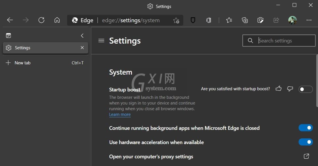Edge浏览器提速功能如何启动?Edge浏览器提速功能启动方法截图