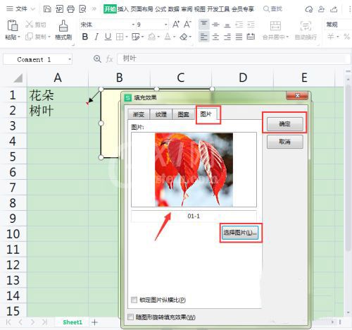 WPS表格批注怎么添加图片?WPS表格批注添加图片具体步骤截图