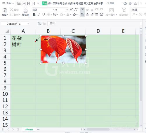 WPS表格批注怎么添加图片?WPS表格批注添加图片具体步骤截图