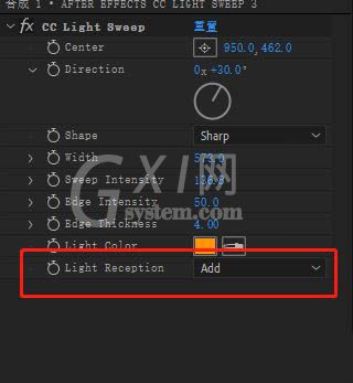 AE如何制作Light Sweep扫光效果?AE制作Light Sweep扫光效果教程截图