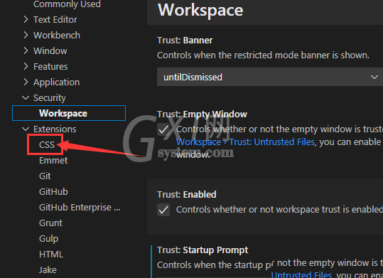 Vscode怎么设置未知属性?Vscode设置未知属性方法介绍截图