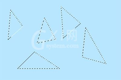 ps如何画三角形并填充?ps画三角形并填充教程截图