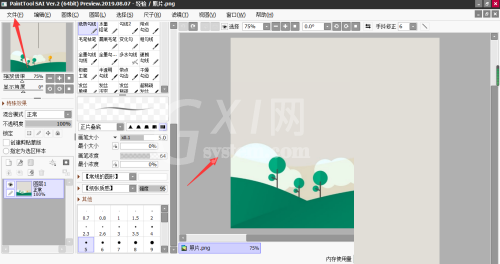 sai怎么调整画笔浓度?sai调整画笔浓度方法