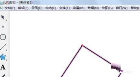 几何画板怎么计算长度?几何画板计算长度方法截图
