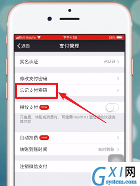 微信红包密码忘了的详细处理操作截图