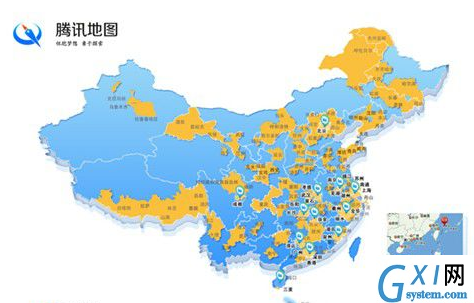 通过腾讯地图进行定位的图文操作