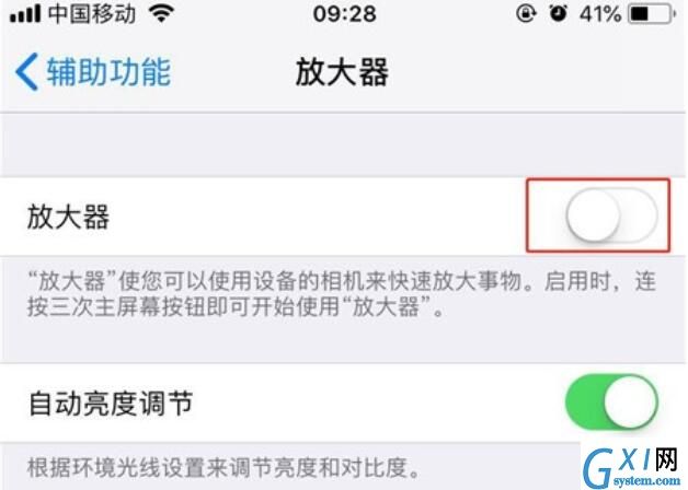 iPhone11pro max中放大器的开启方法步骤截图