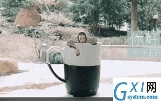 抖音APP录制出跳进水杯特效的操作流程截图