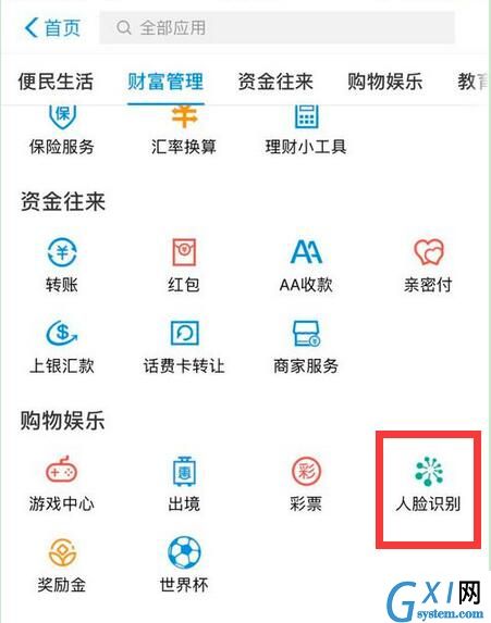 在华为mate20 RS中设置支付宝刷脸支付的方法截图