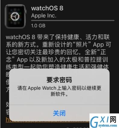 AppleWatch如何升级到watchOS8?AppleWatch升级到watchOS8教程截图
