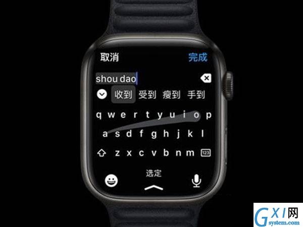 AppleWatchSeries7如何打字聊天?AppleWatchSeries7打字聊天的方法截图