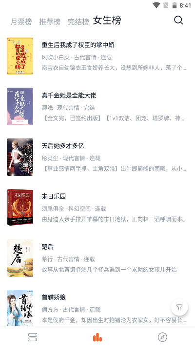桔子小说app官方版下载