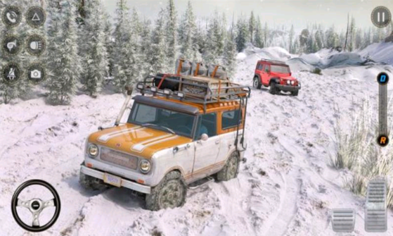 卡车雪地驾驶游戏最新版