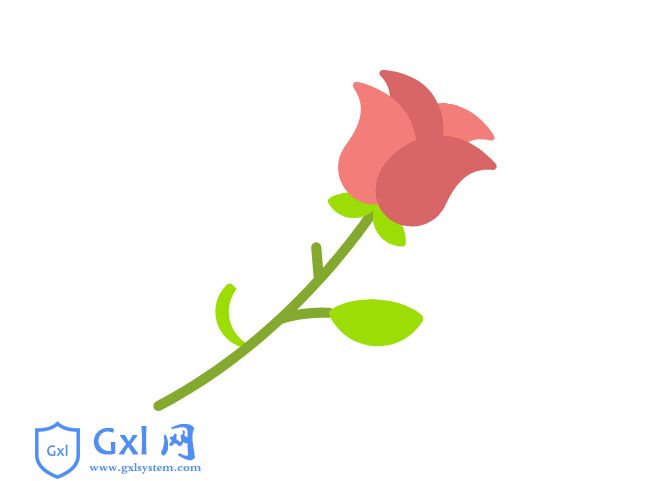 HTML5 SVG线条玫瑰花动画特效