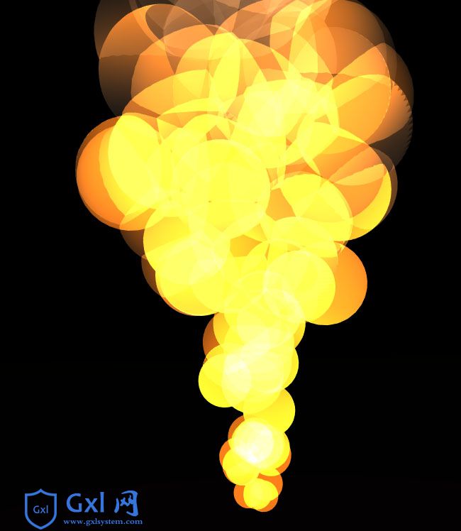 HTML5 3D火焰冒烟动画特效