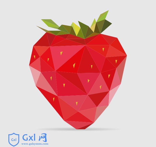 HTML5 SVG草莓图案特效