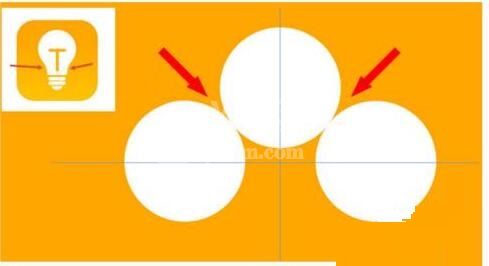 PPT设计一个灯泡图标的详细步骤截图